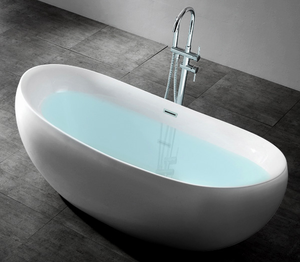 Акриловая ванна Cersanit Santana 160 x 70 см, белая, 301044